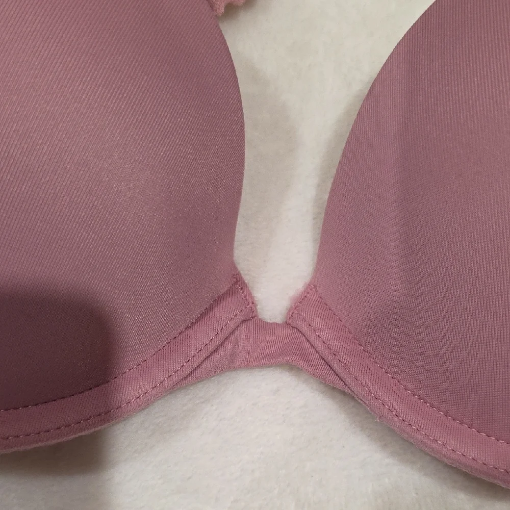 La SENZA Lace Trimmed Bra in Dusty Pink - Picture 7 of 7